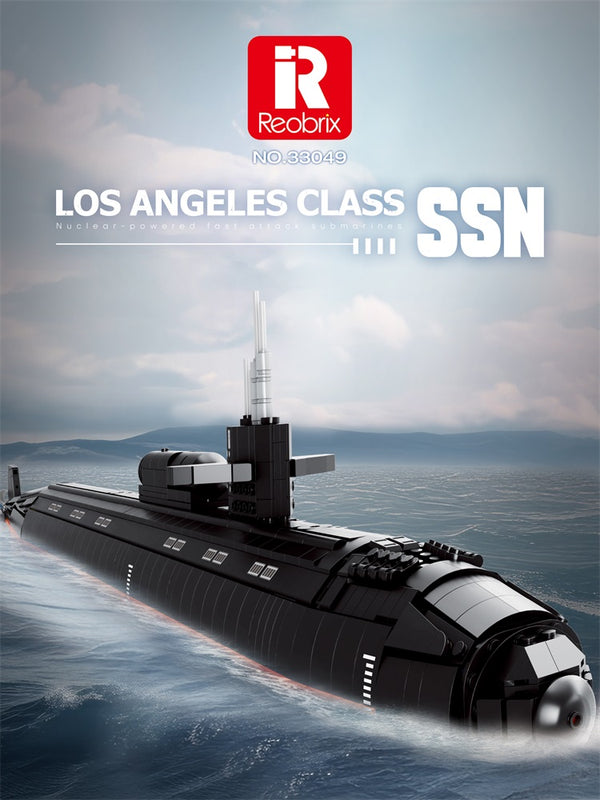 Reobrix Los Angeles Class SSN Nuclear Submarine