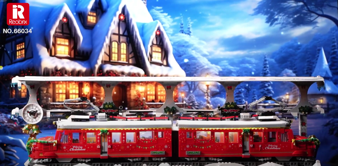 Cargar video: The Christmas Train 2023 Churchill Pfeil Switzerland Train RAe 4/8 1021