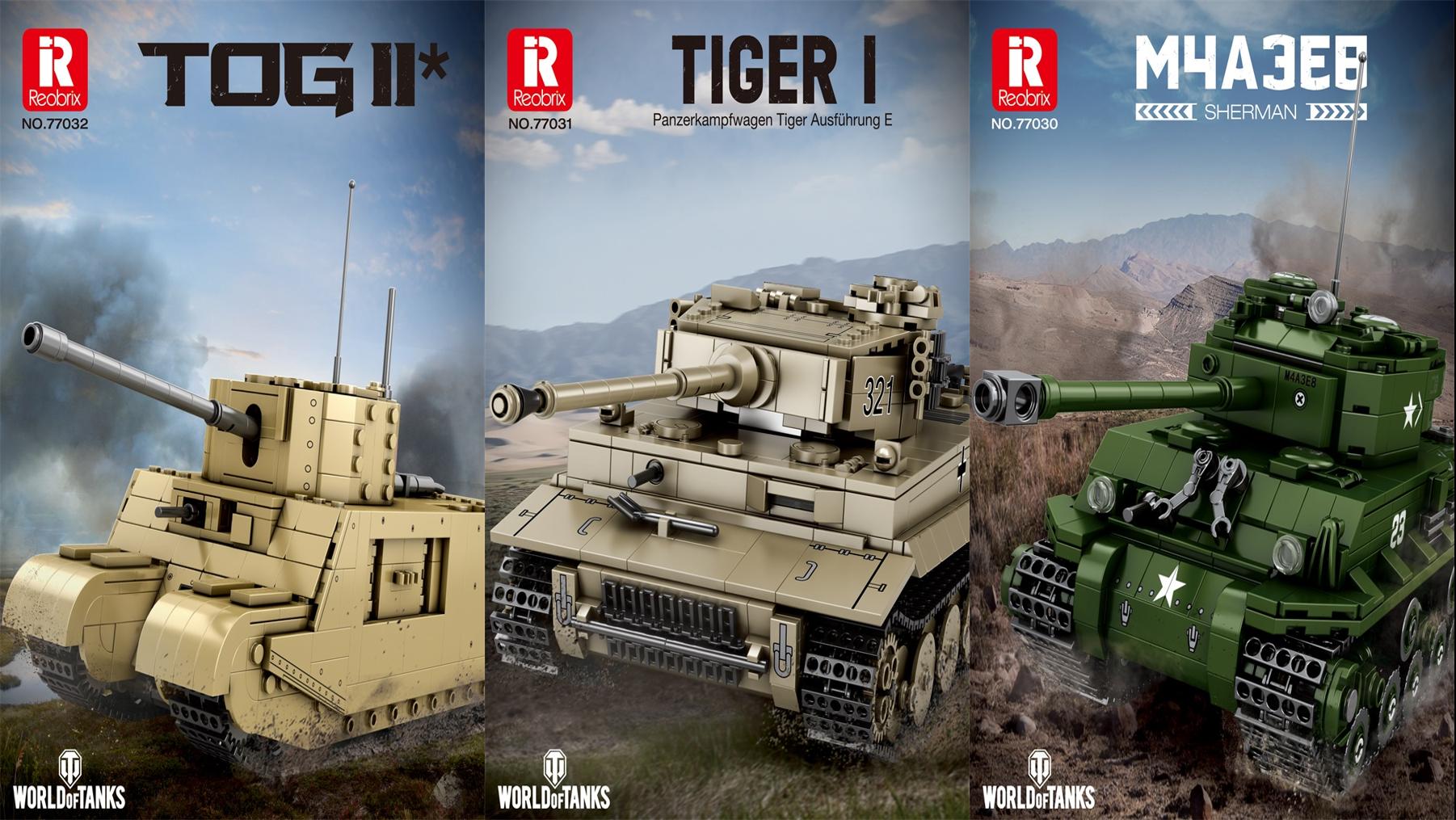 Introducing Our Latest Models Authorized by World of Tanks!