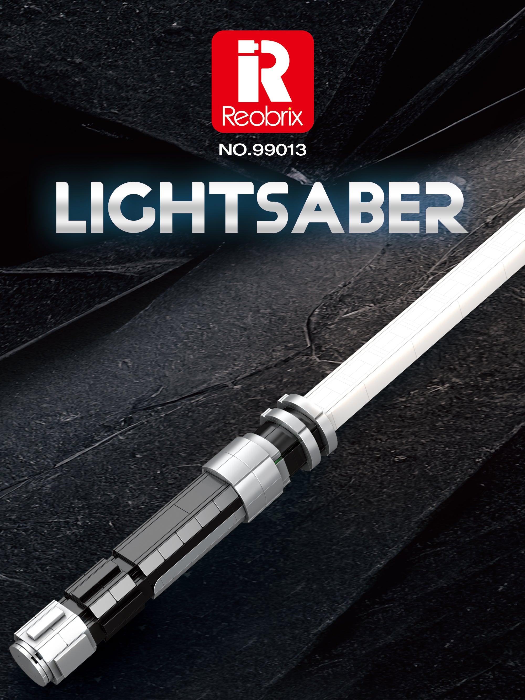 Reobrix Construction Sets Lightsaber-White