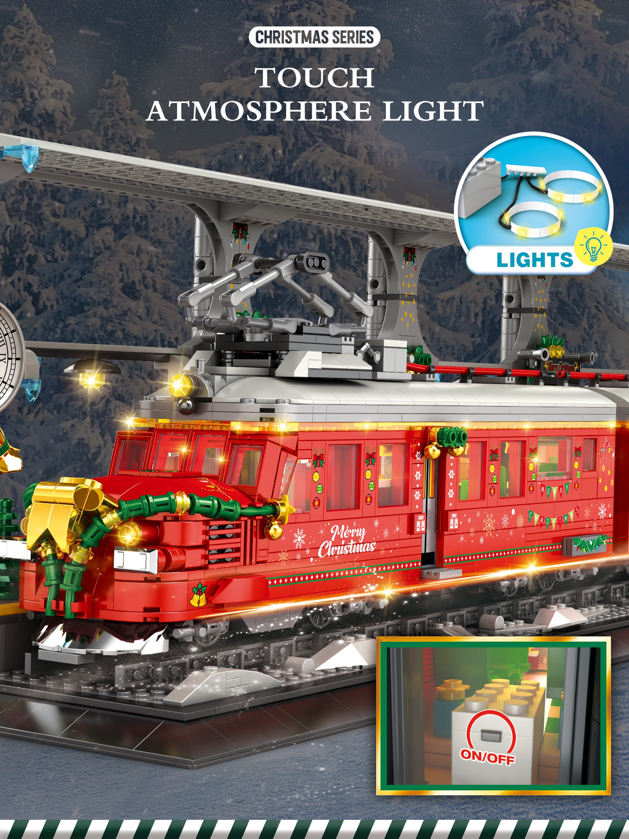 Reobrix Christmas Train