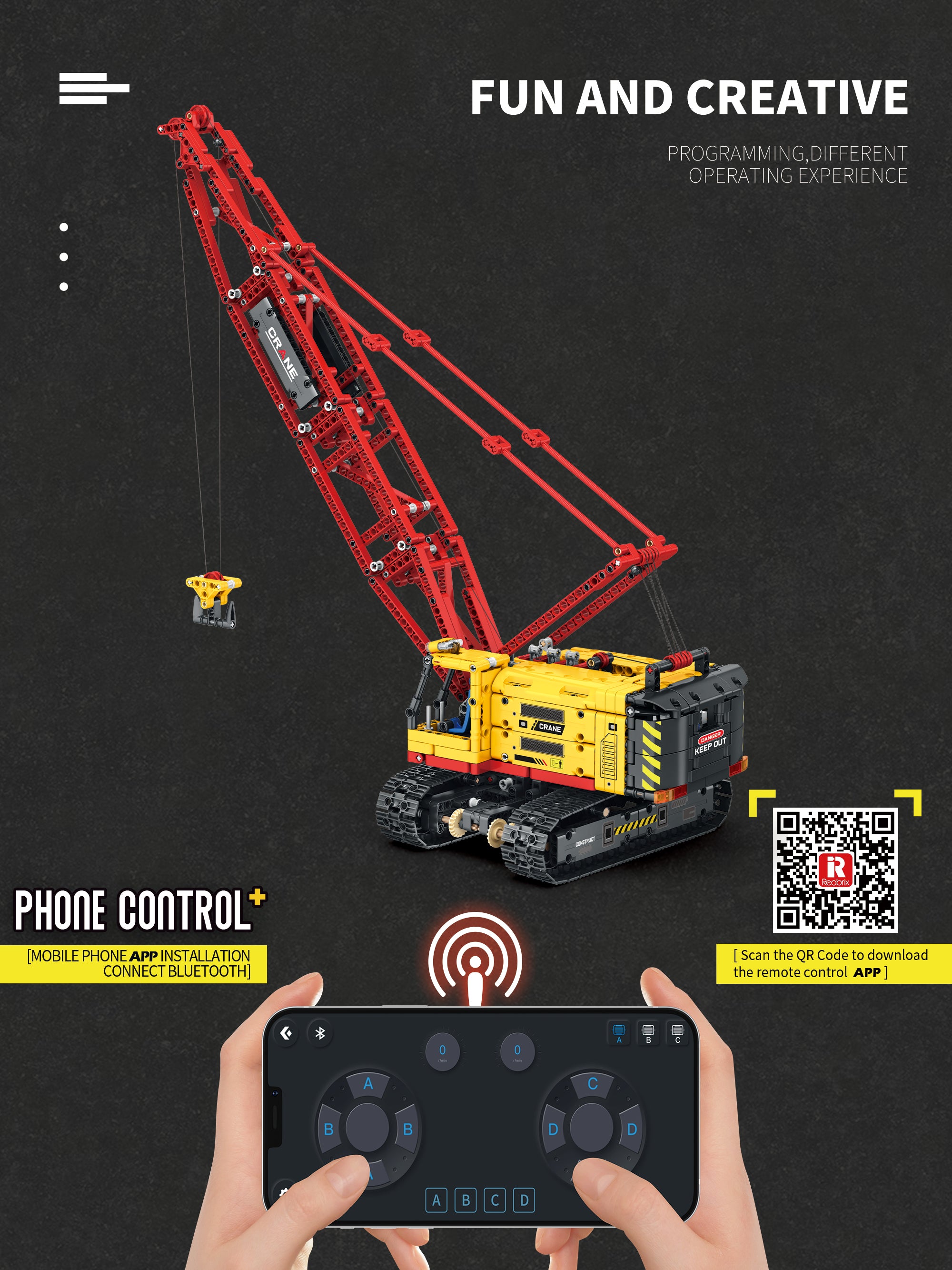 Reobrix Crawler Crane - Dynamic Version