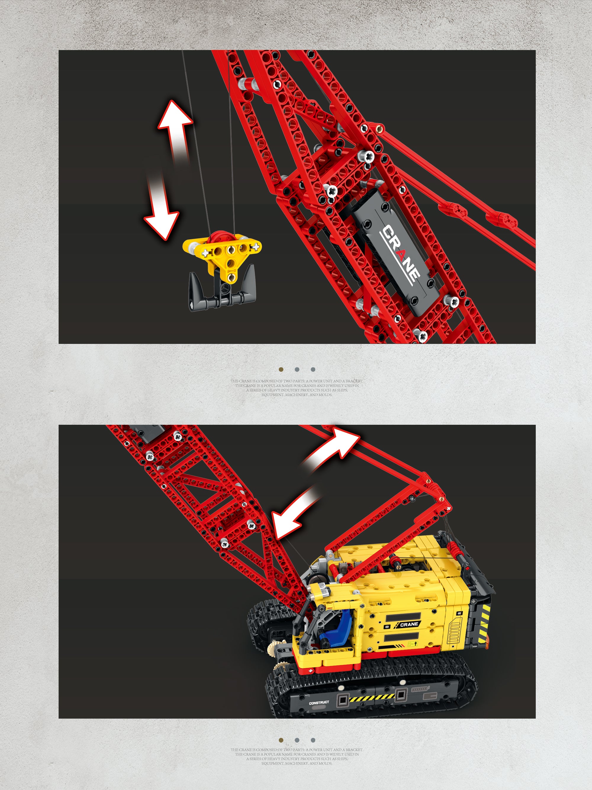 Reobrix Crawler Crane - Dynamic Version