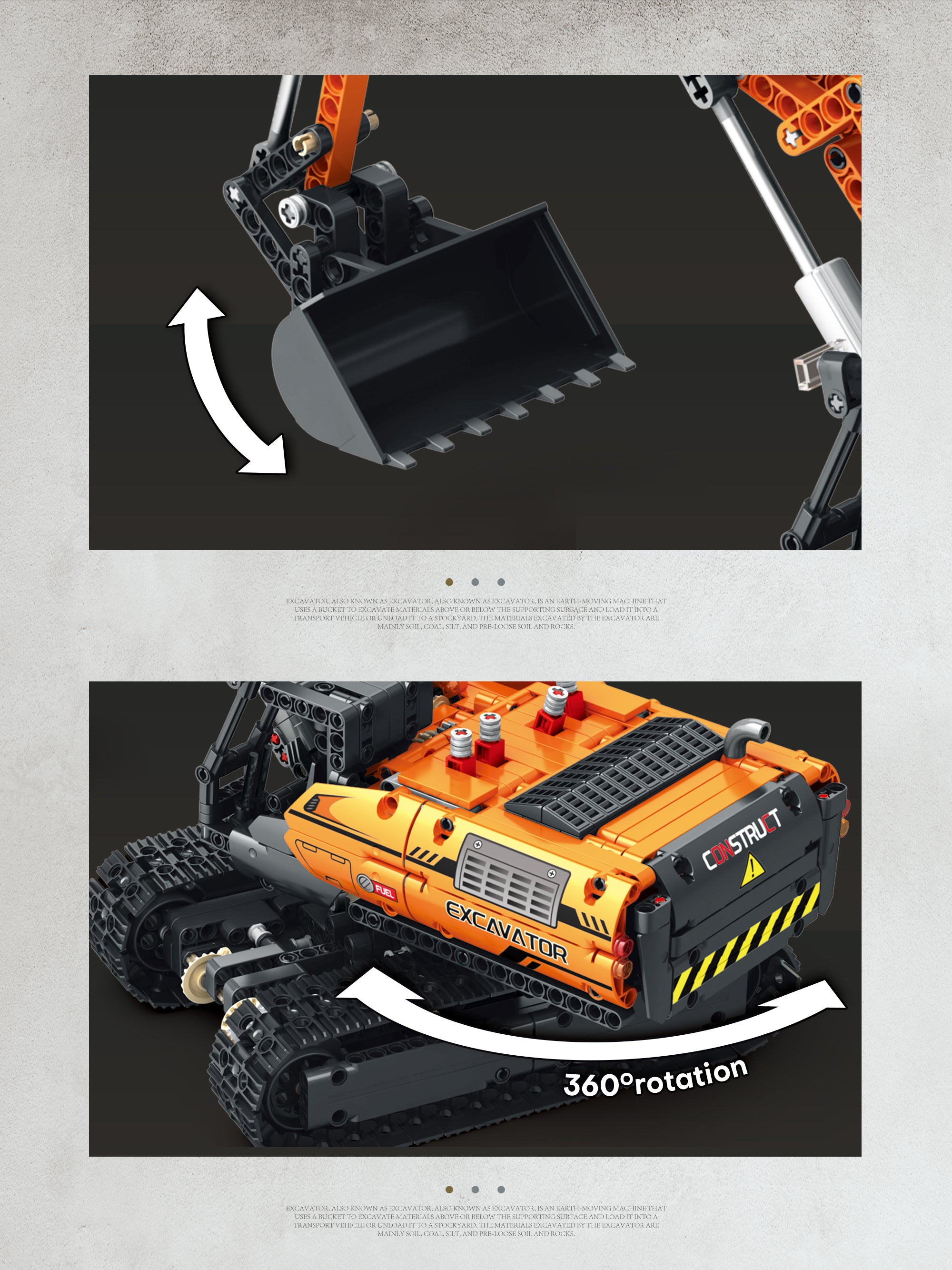 Reobrix Engineering Excavator - Dynamic Version