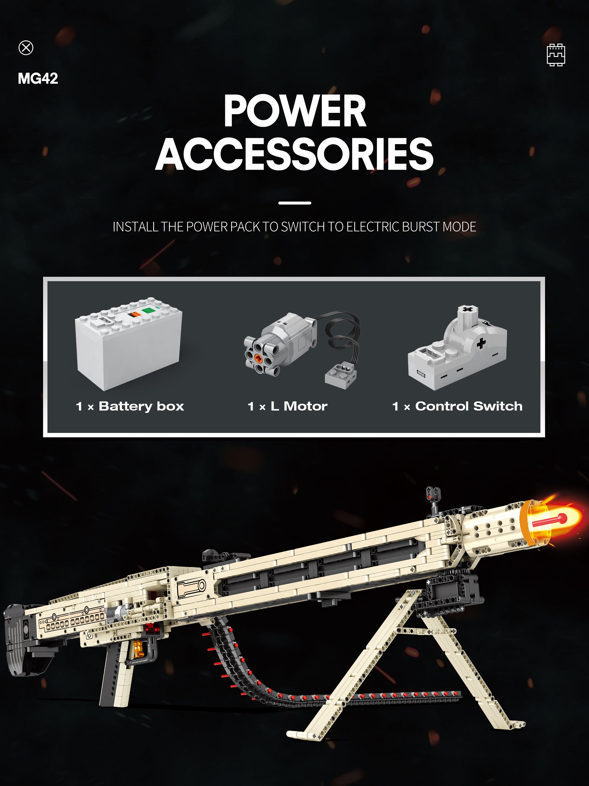 Reobrix Mg-42 Universal Machine Gun