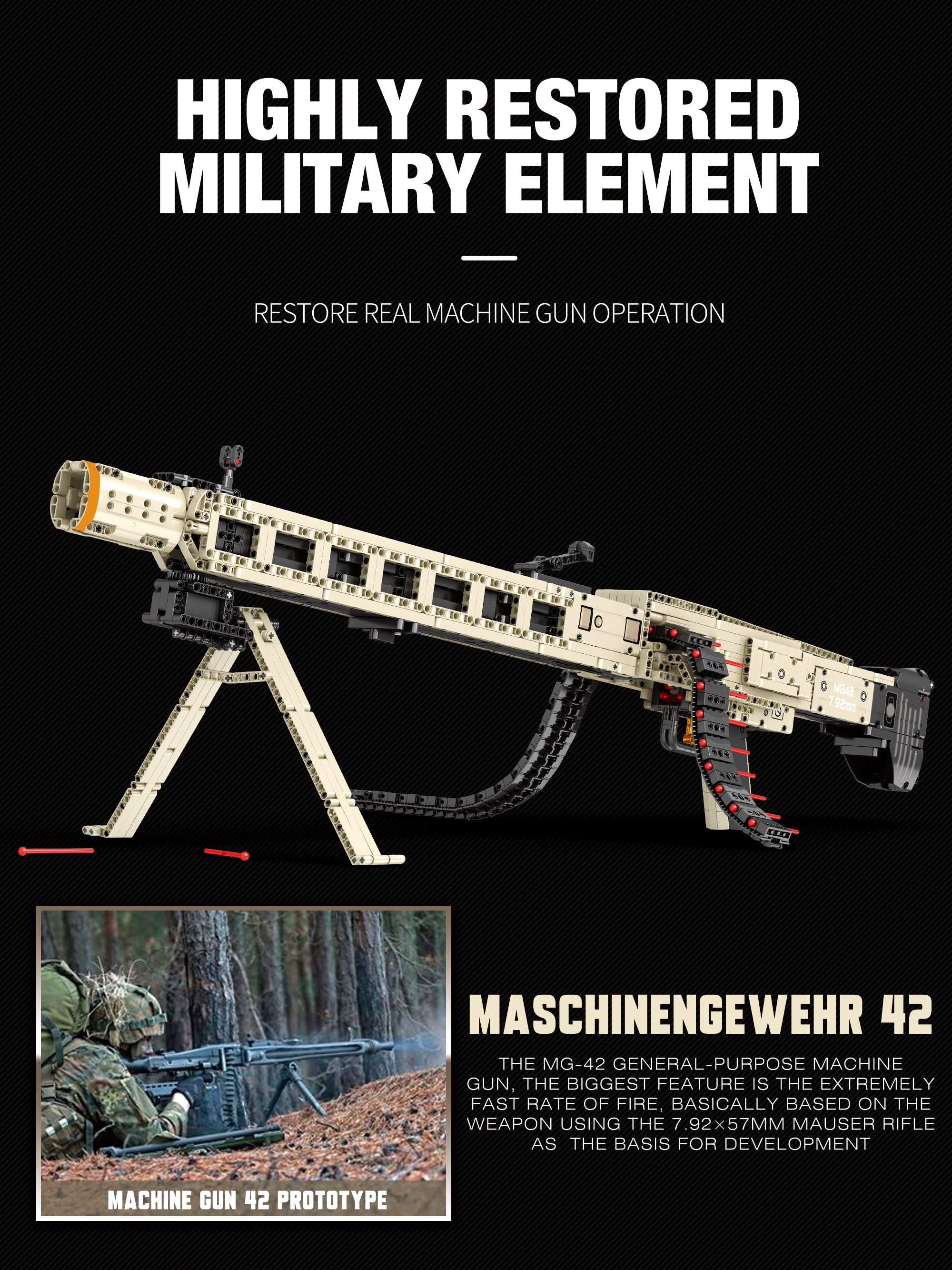 Reobrix Mg-42 Universal Machine Gun