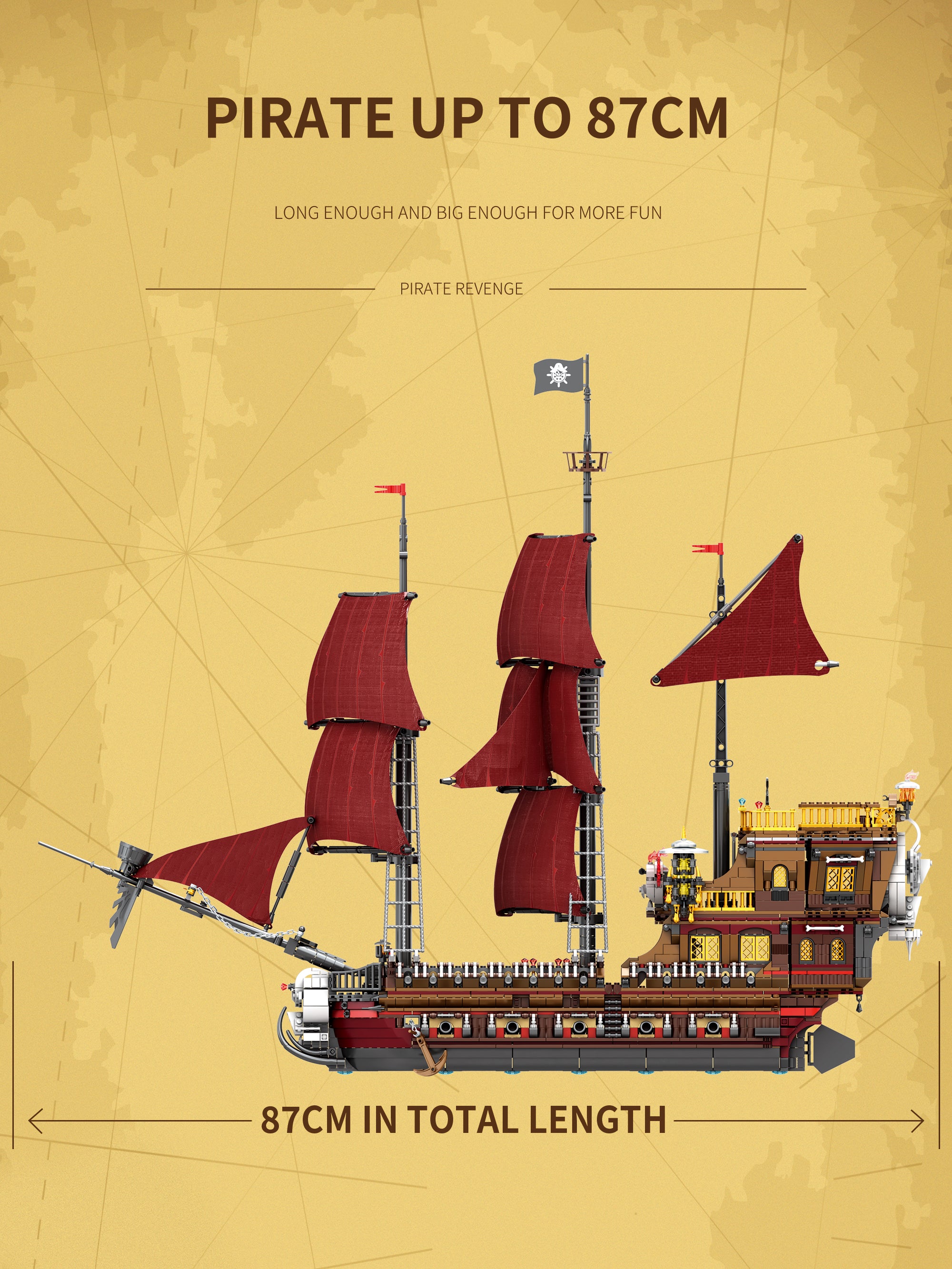 Reobrix Pirate Ship