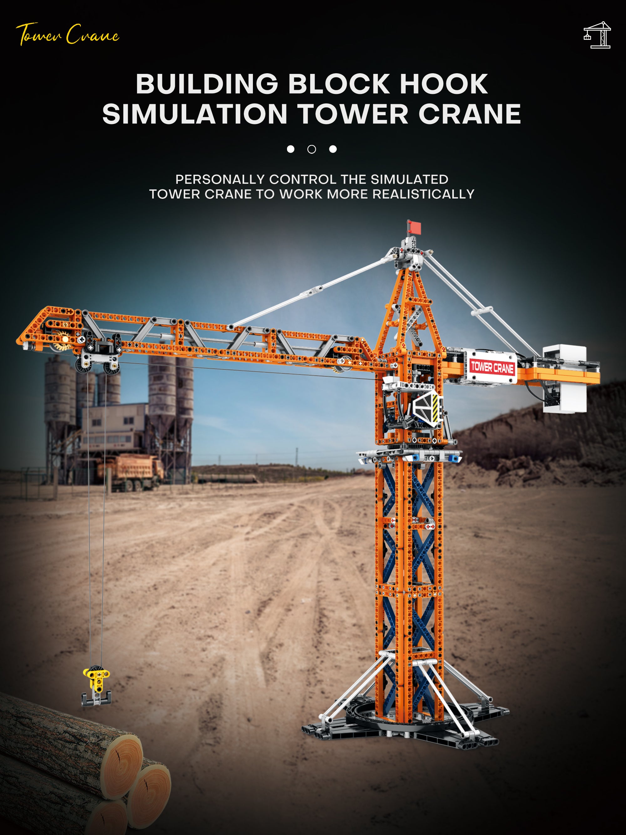 Reobrix Tower Crane - Dynamic Version