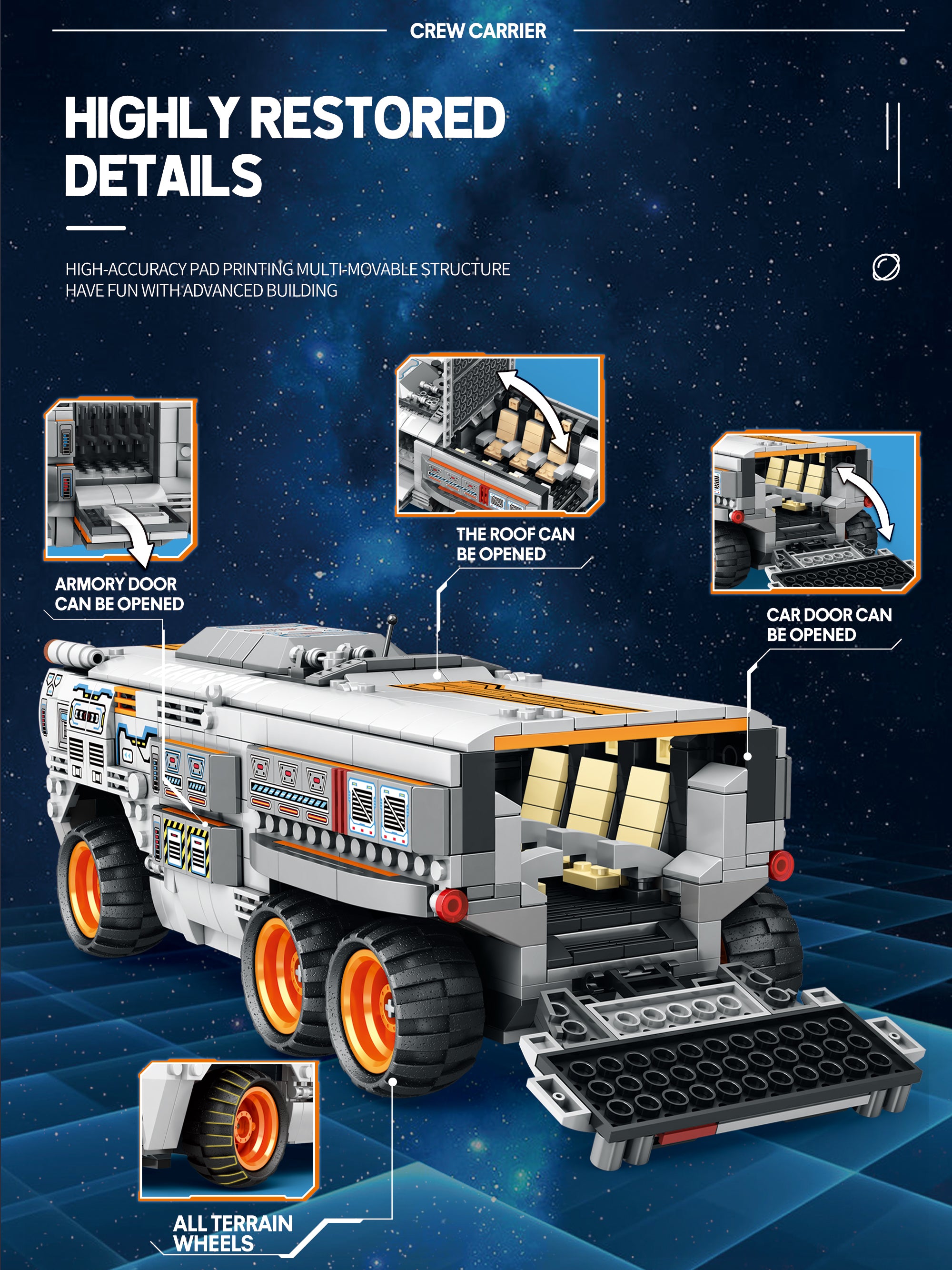 Reobrix Troop Transport Vehicle - Dynamic Version