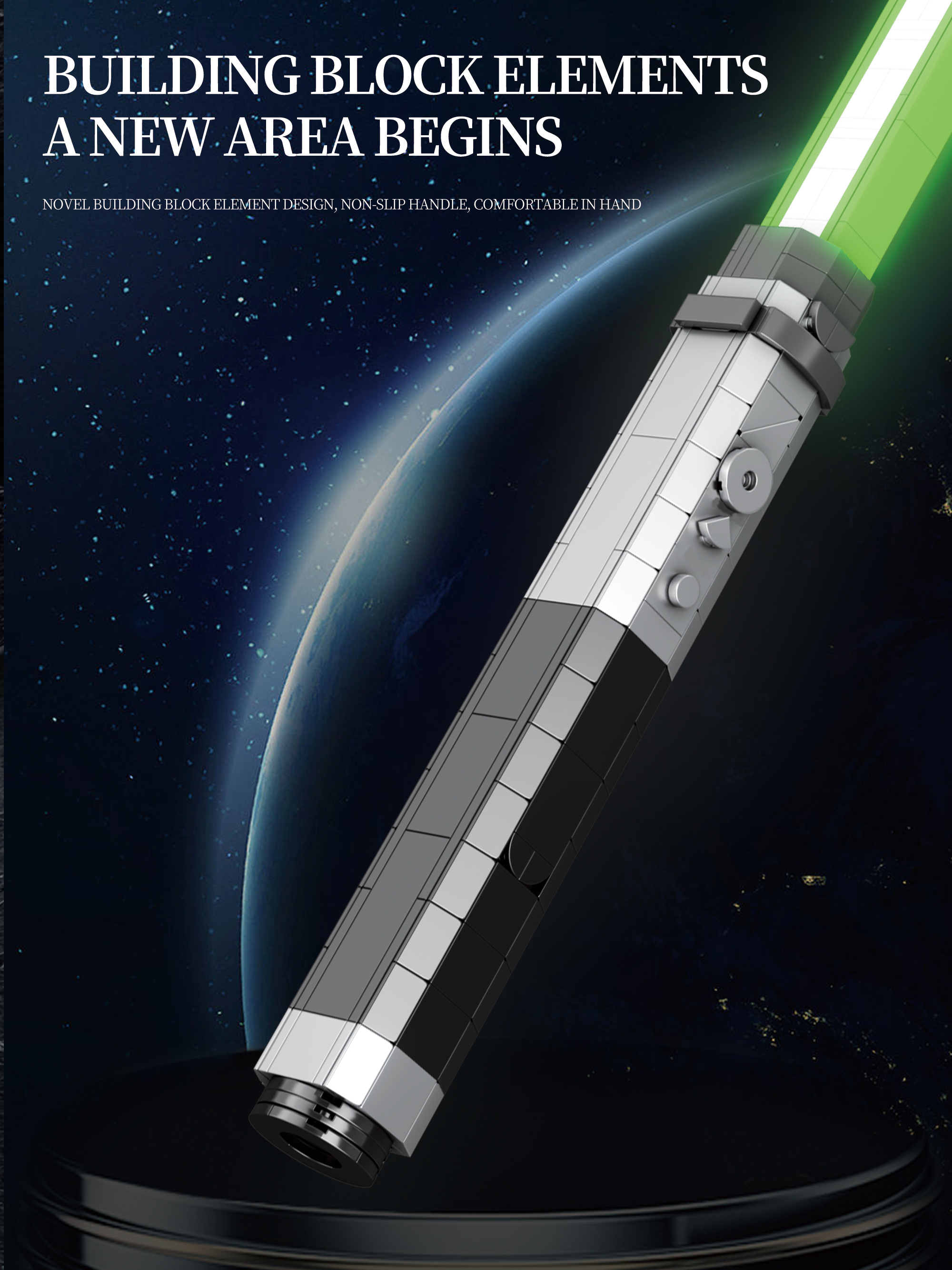 Reobrix Construction Sets Lightsaber-Green