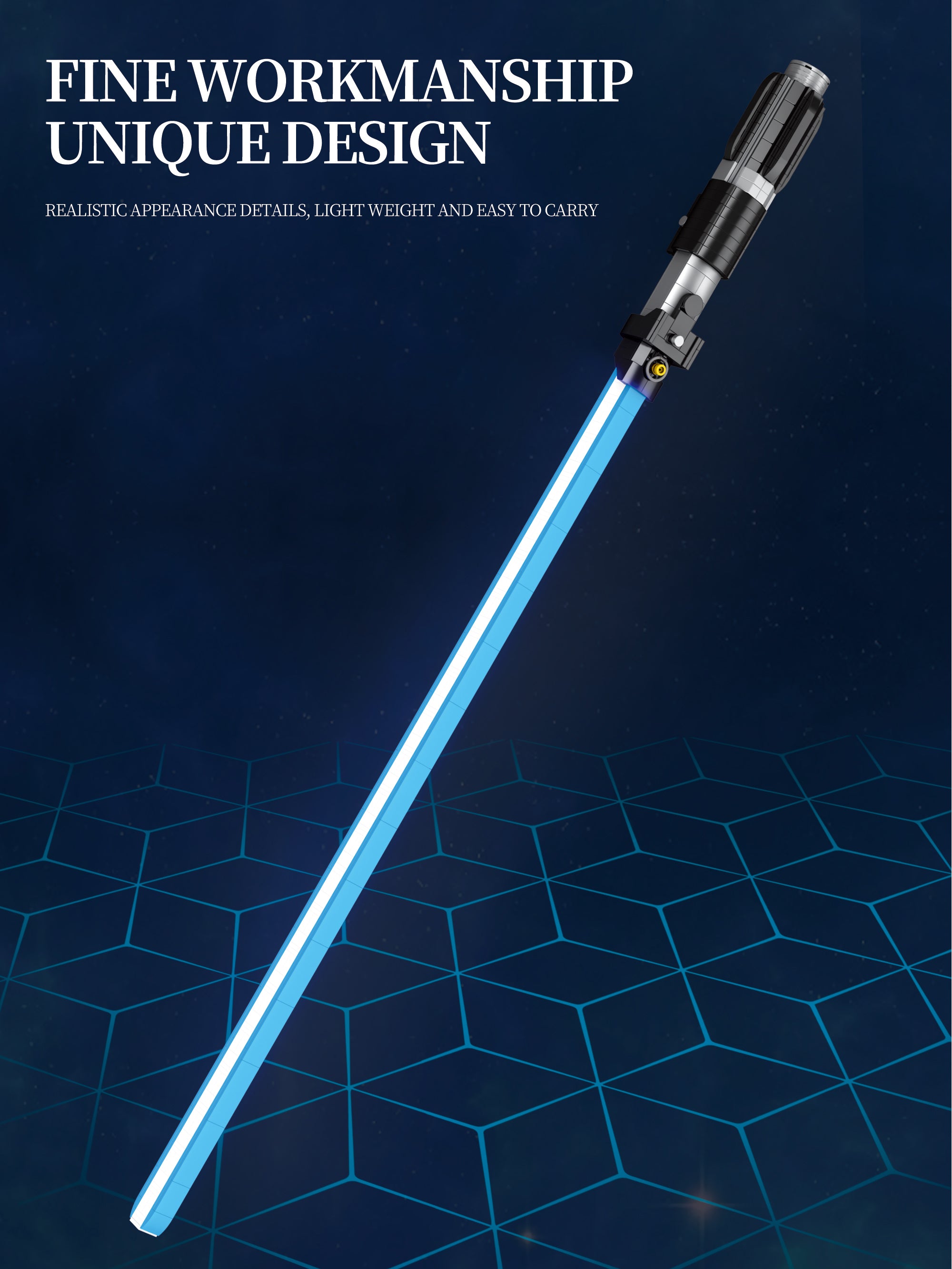 Reobrix Construction Sets Lightsaber-Blue